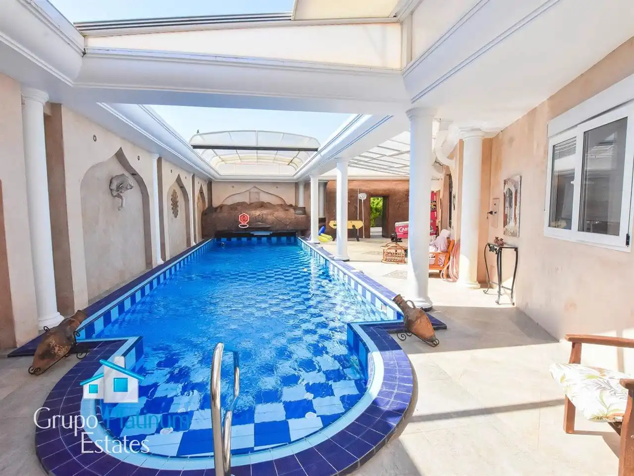 Piscina de Casa o chalet en venta en Águilas con Aire acondicionado, Calefacción y Jardín privado
