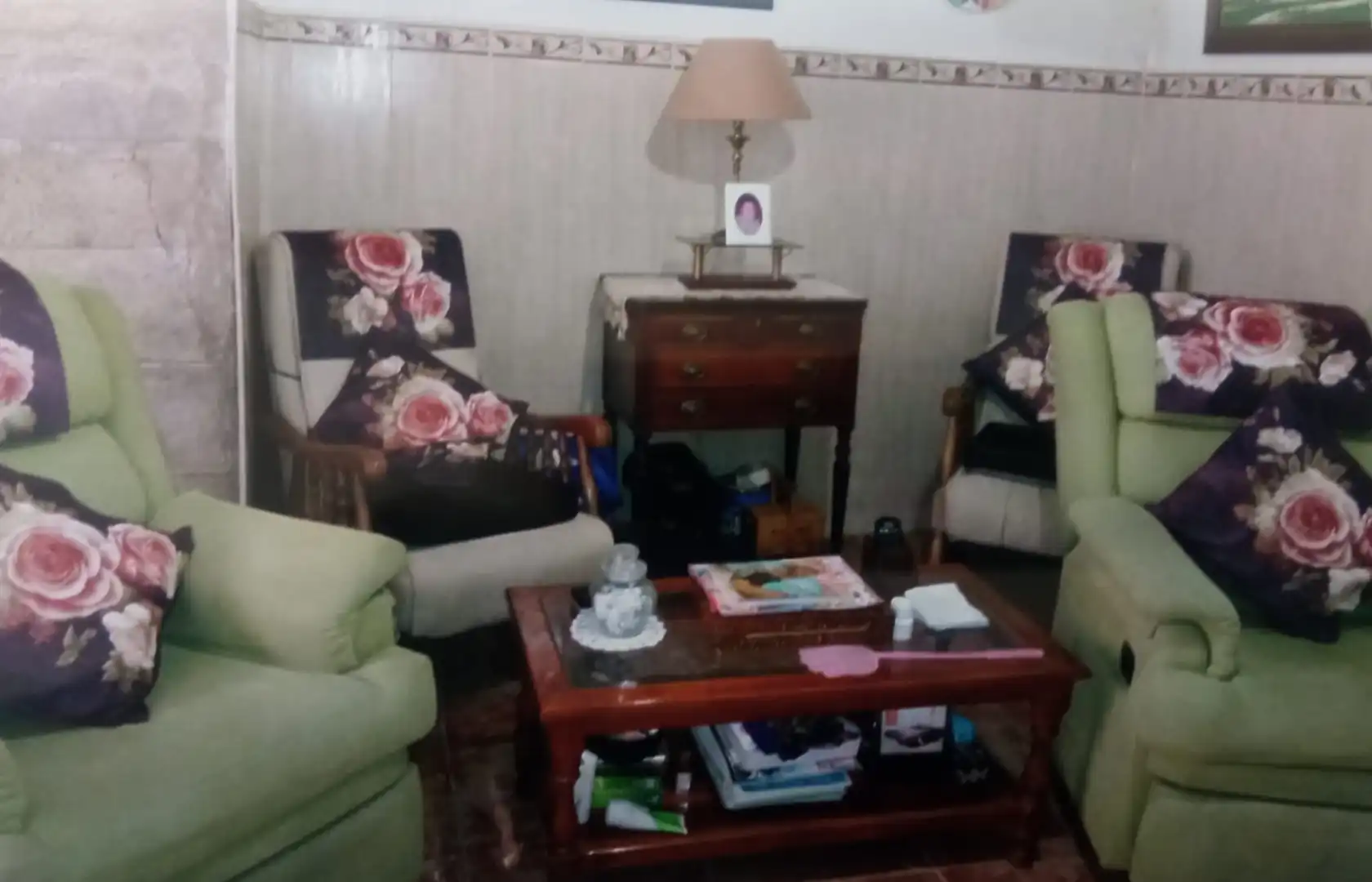 Living room of Detached homes for sale in Les Coves de Vinromà  with Furnished, Oven and Balcony