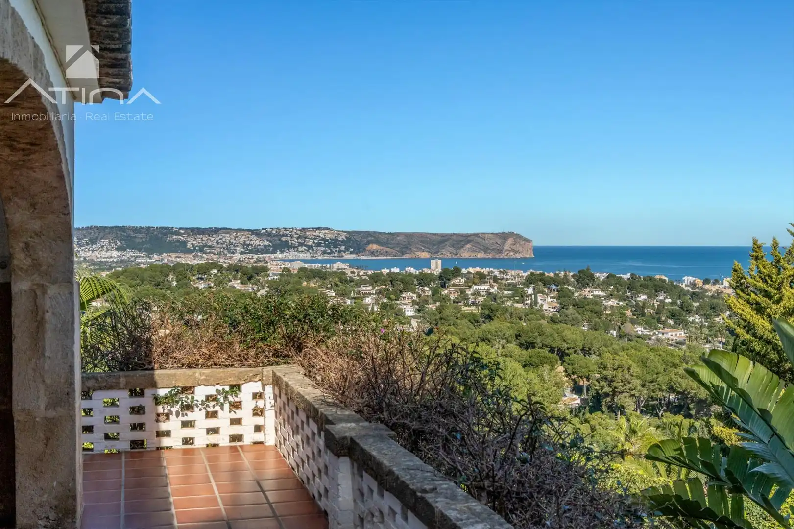 Vista exterior de Casa o chalet en venta en Jávea / Xàbia con Jardín privado, Terraza y Piscina