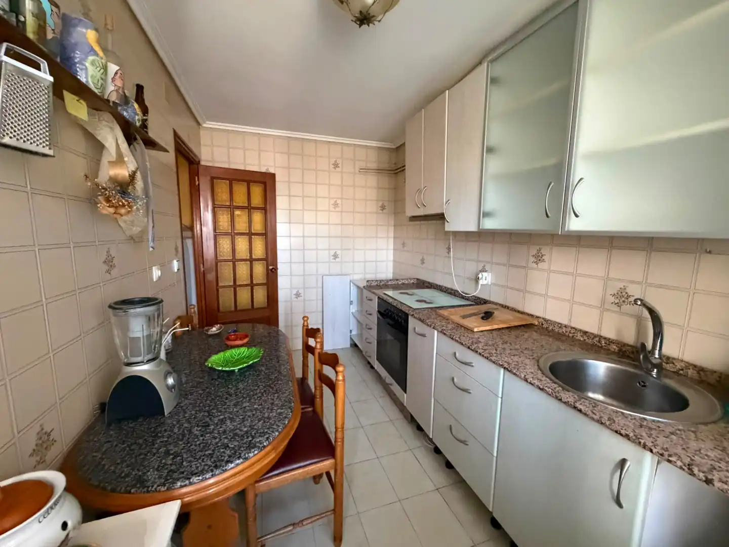 Küche von Wohnung zum Verkauf in Ferrol mit Heizung, Terrasse und Abstellraum