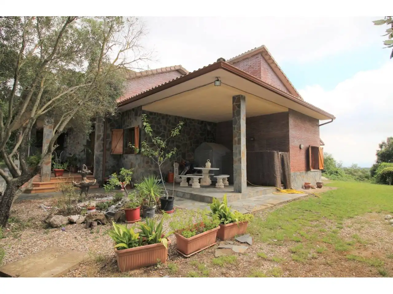 Jardín de Casa o chalet en venta en Castellar del Vallès con Calefacción, Jardín privado y Terraza
