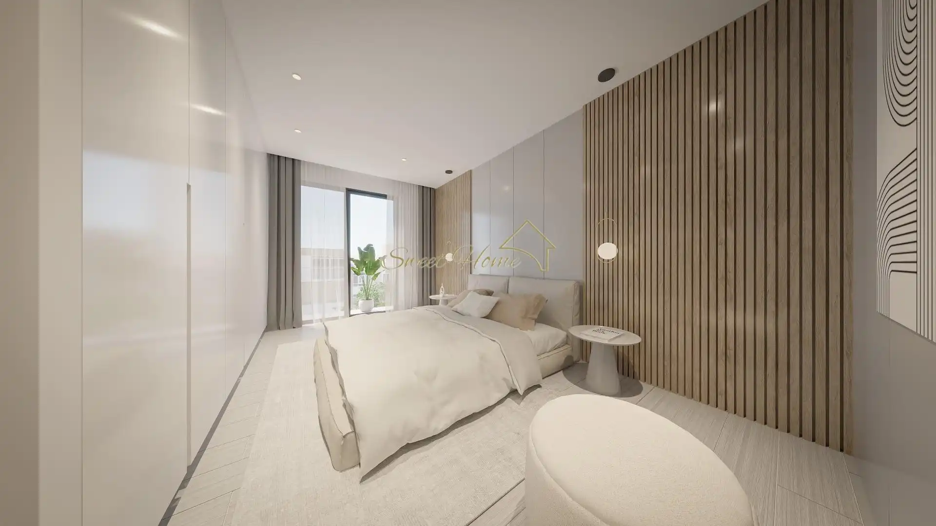 Bedroom of Houses for sale in El Masnou  with Air Conditioner, Private garden and Terrace