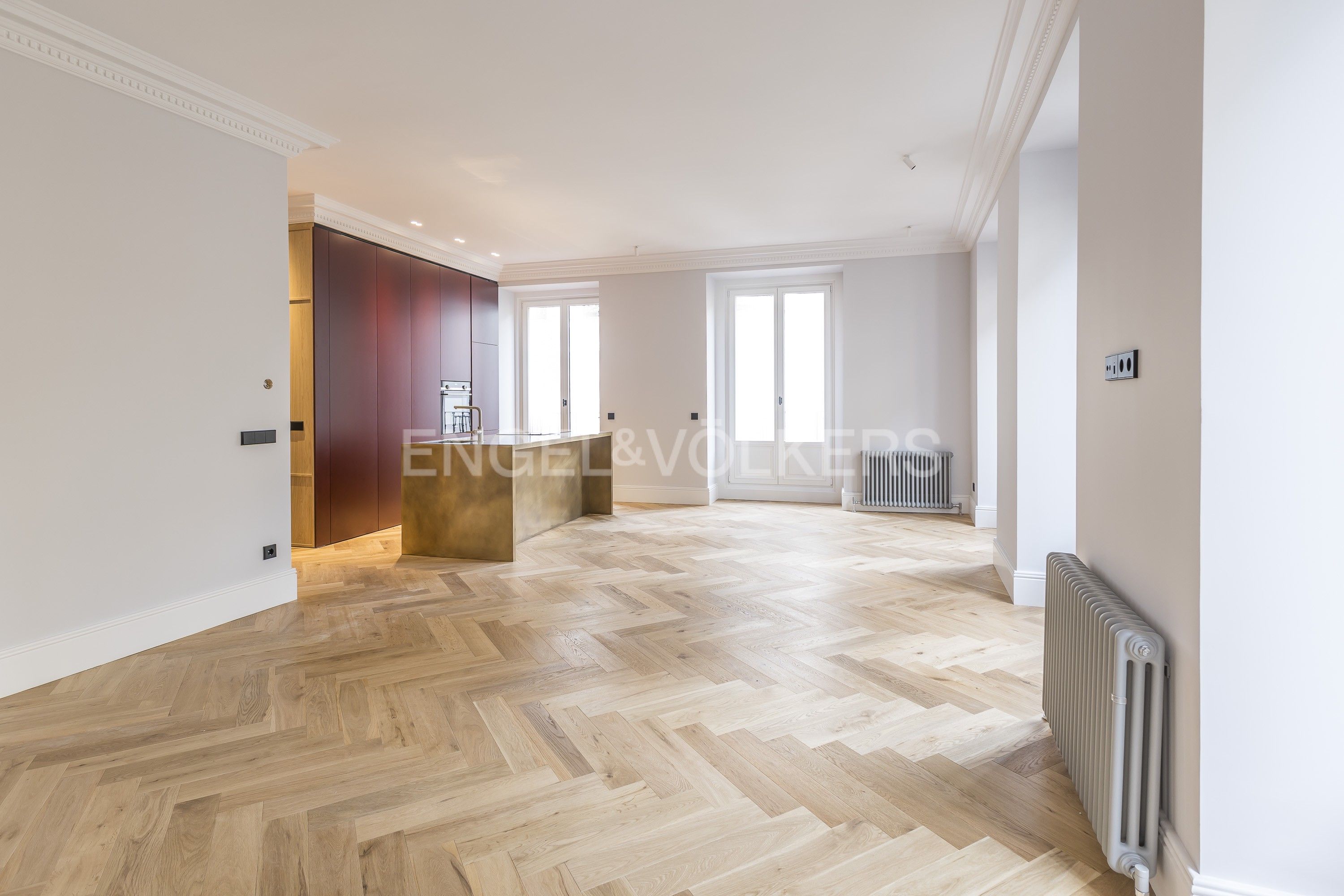 Living room of Apartment for sale in  Madrid Capital  with Air Conditioner, Heating and Storage room