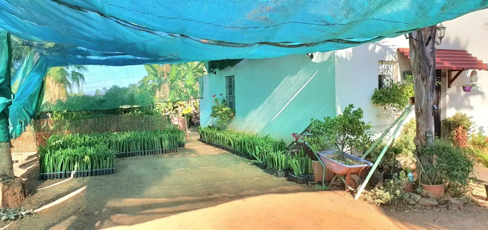 Jardí de Casa o xalet en venda en Guaro amb Aire condicionat, Jardí privat i Moblat