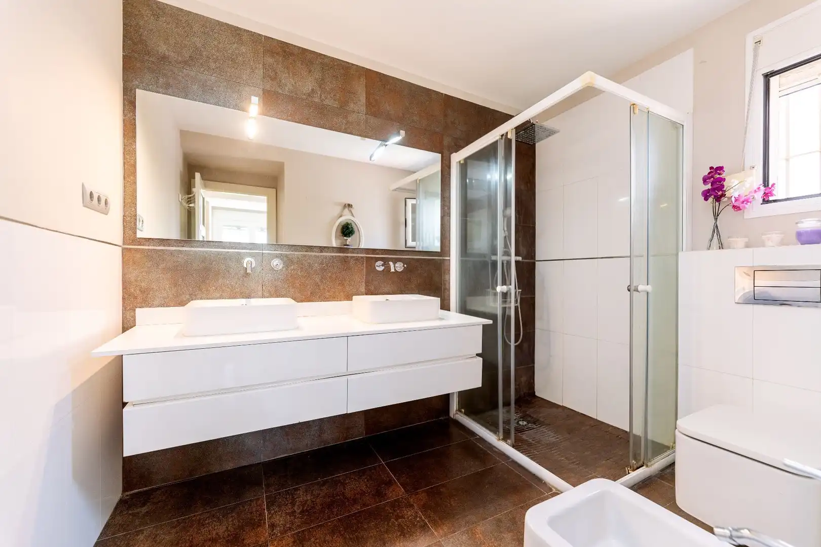 Baño de Casa o chalet en venta en Alhaurín de la Torre con Aire acondicionado, Calefacción y Jardín privado