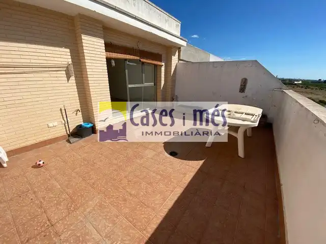 Terraza de Ático de alquiler en Rafelbuñol / Rafelbunyol con Aire acondicionado, Terraza y Trastero