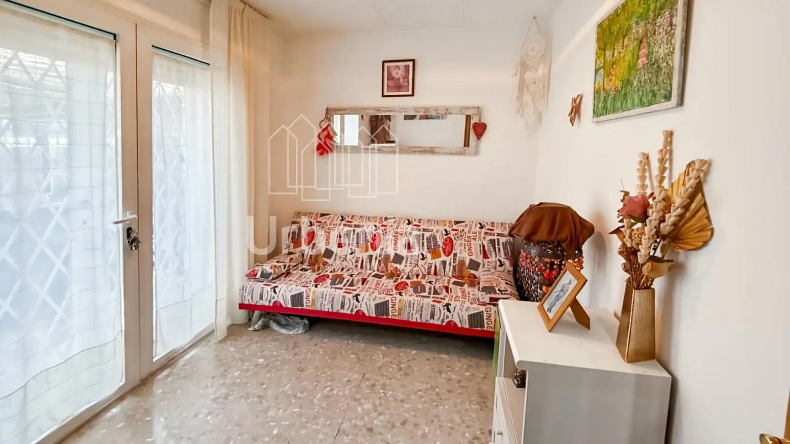Living room of Flat for sale in Calella  with Heating, Private garden and Terrace