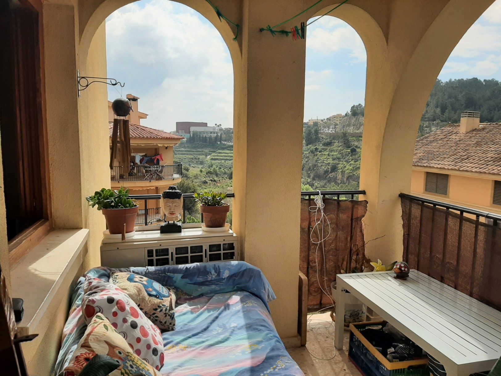 Balcony of Flat for sale in Polop  with Terrace
