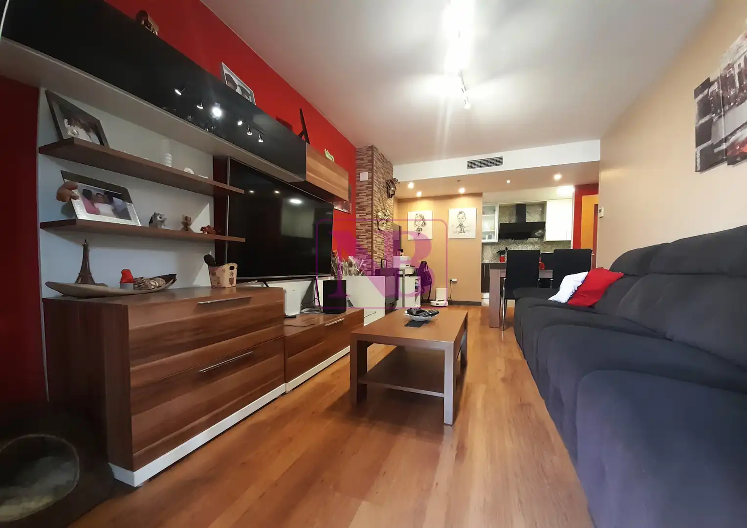 Sala de estar de Piso en venta en  Tarragona Capital con Aire acondicionado, Parquet y Trastero