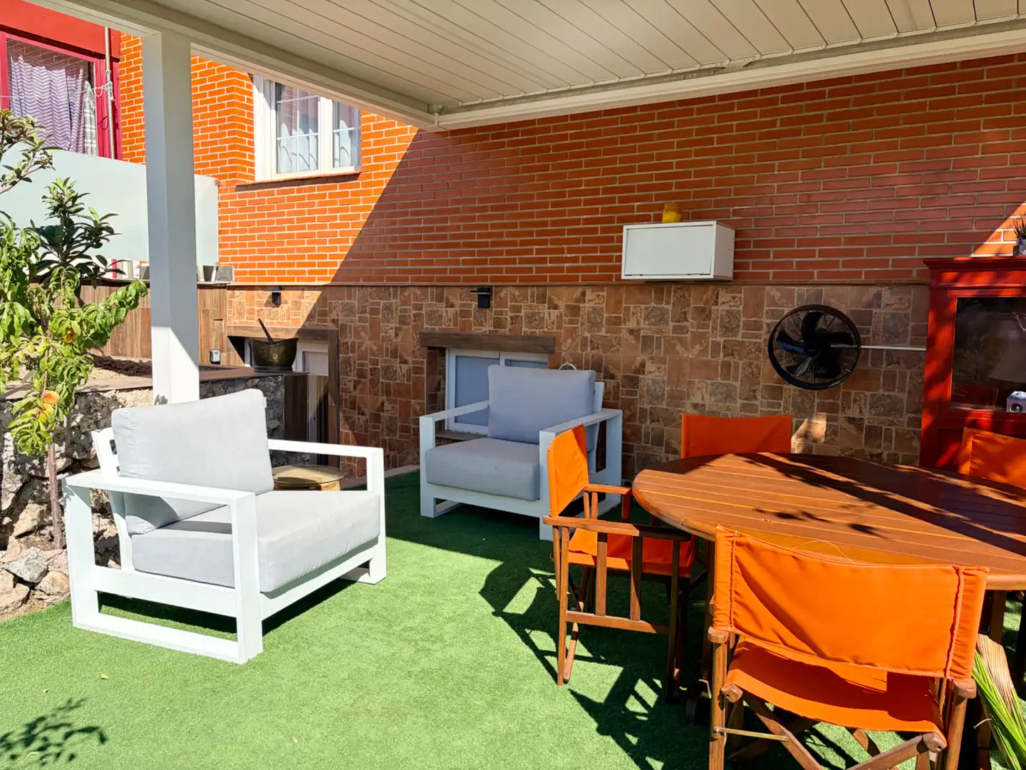 Terraza de Apartamento de alquiler en Torrelodones con Calefacción, Jardín privado y Terraza