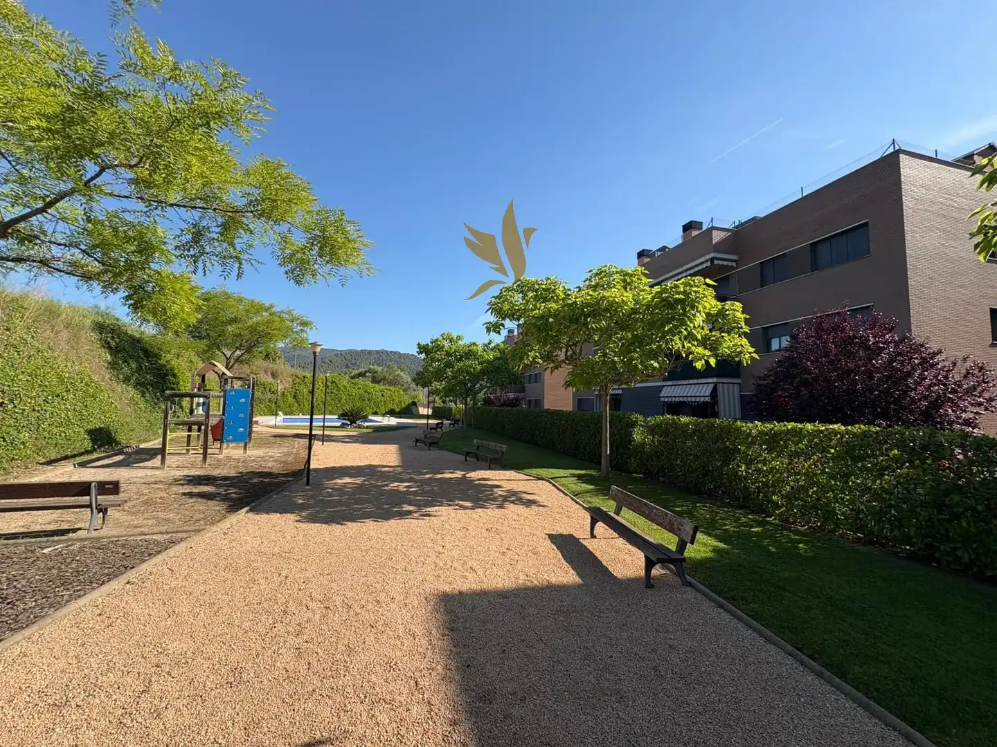 Vista exterior de Pis en venda en Sentmenat