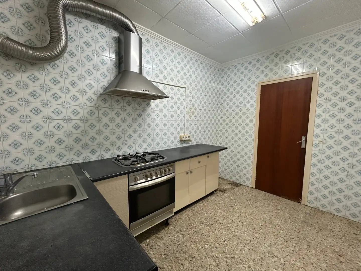 Küche von Wohnung zum Verkauf in Aiguafreda mit Terrasse