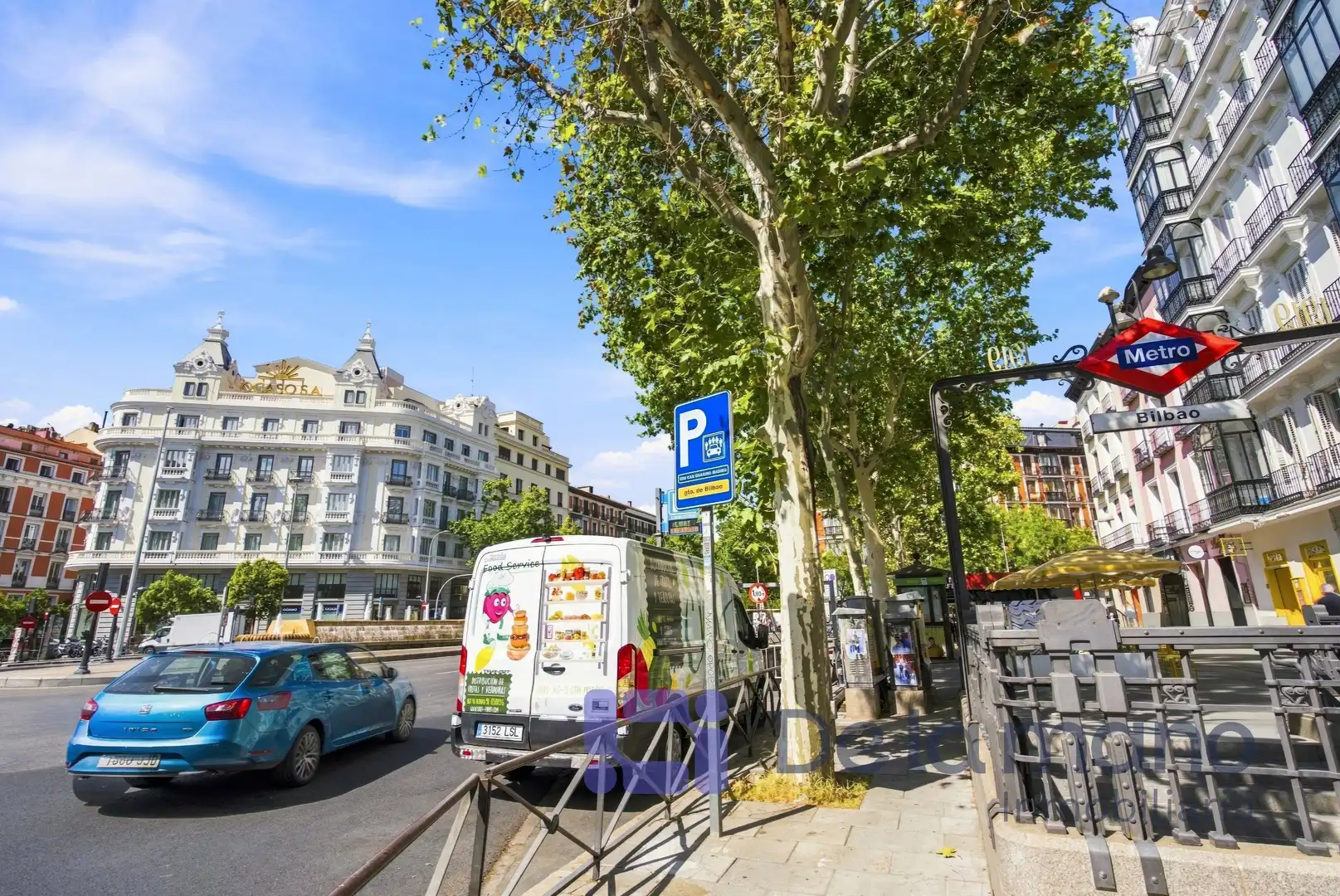 Exterior view of Flat for rent in Madrid  with Air Conditioner, Heating and Furnished