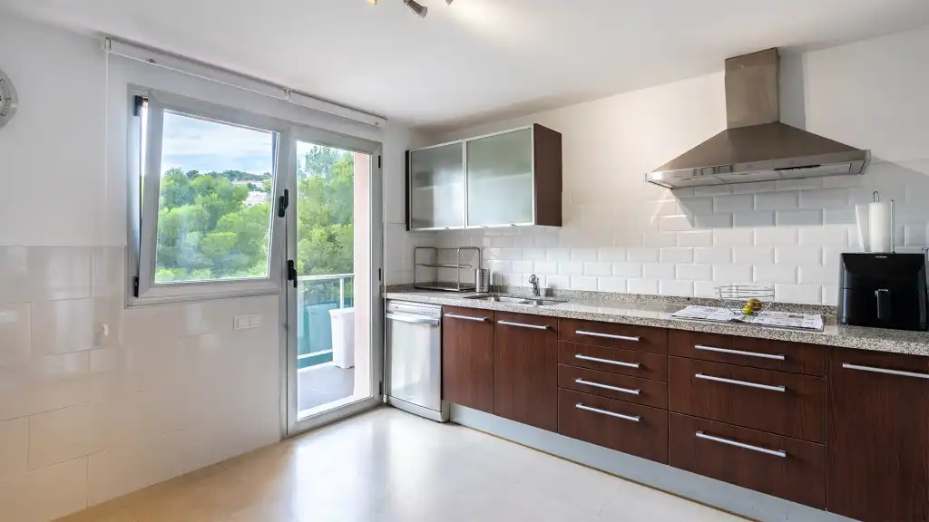 Kitchen of Apartments for sale in Calvià  with Air Conditioner, Terrace and Storage room
