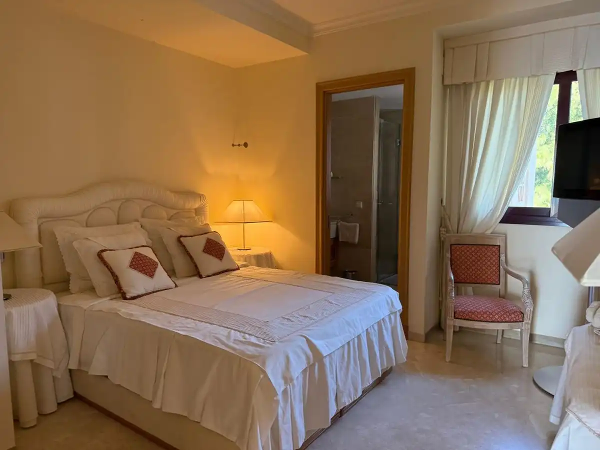 Schlafzimmer von Maisonette zur Miete in Estepona mit Terrasse, Schwimmbad und Gemeinschaftspool