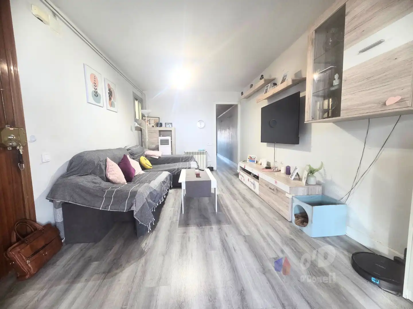 Sala de estar de Ático en venta en Sant Boi de Llobregat con Aire acondicionado, Terraza y Horno