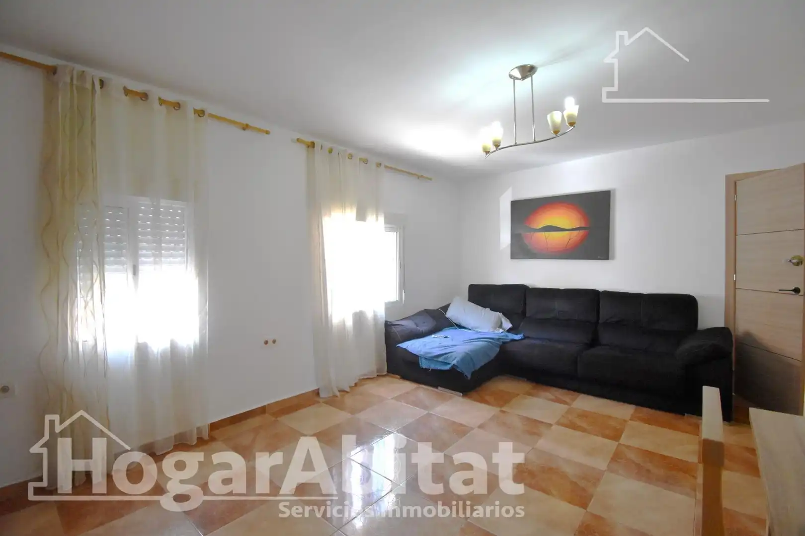 Living room of Flat for sale in Alzira  with Air Conditioner, Heating and Terrace