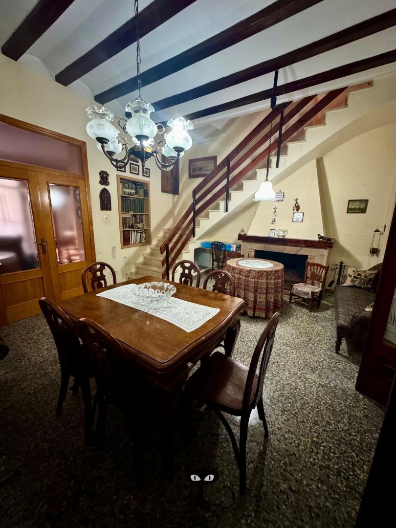 Menjador de Casa o xalet en venda en Fortaleny amb Aire condicionat, Calefacció i Jardí privat