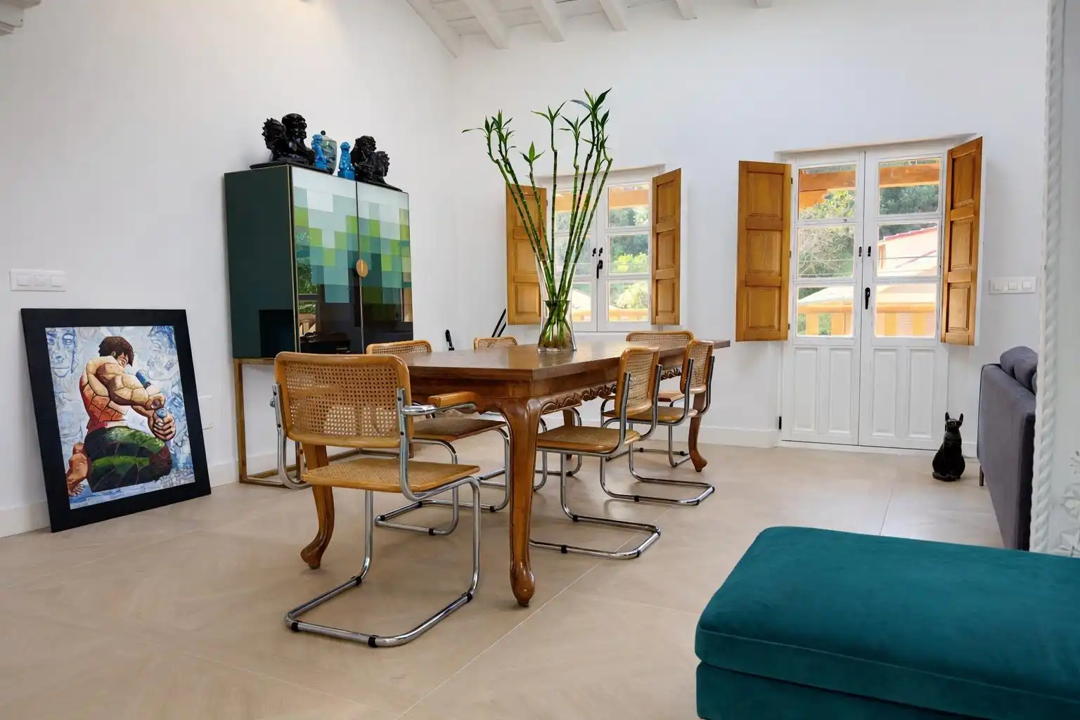 Comedor de Dúplex en venta en Alfoz de Lloredo con Calefacción, Jardín privado y Balcón