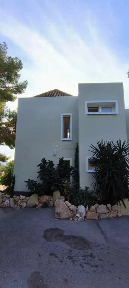 Vista exterior de Casa o chalet en venta en Callosa d'en Sarrià con Aire acondicionado, Jardín privado y Terraza