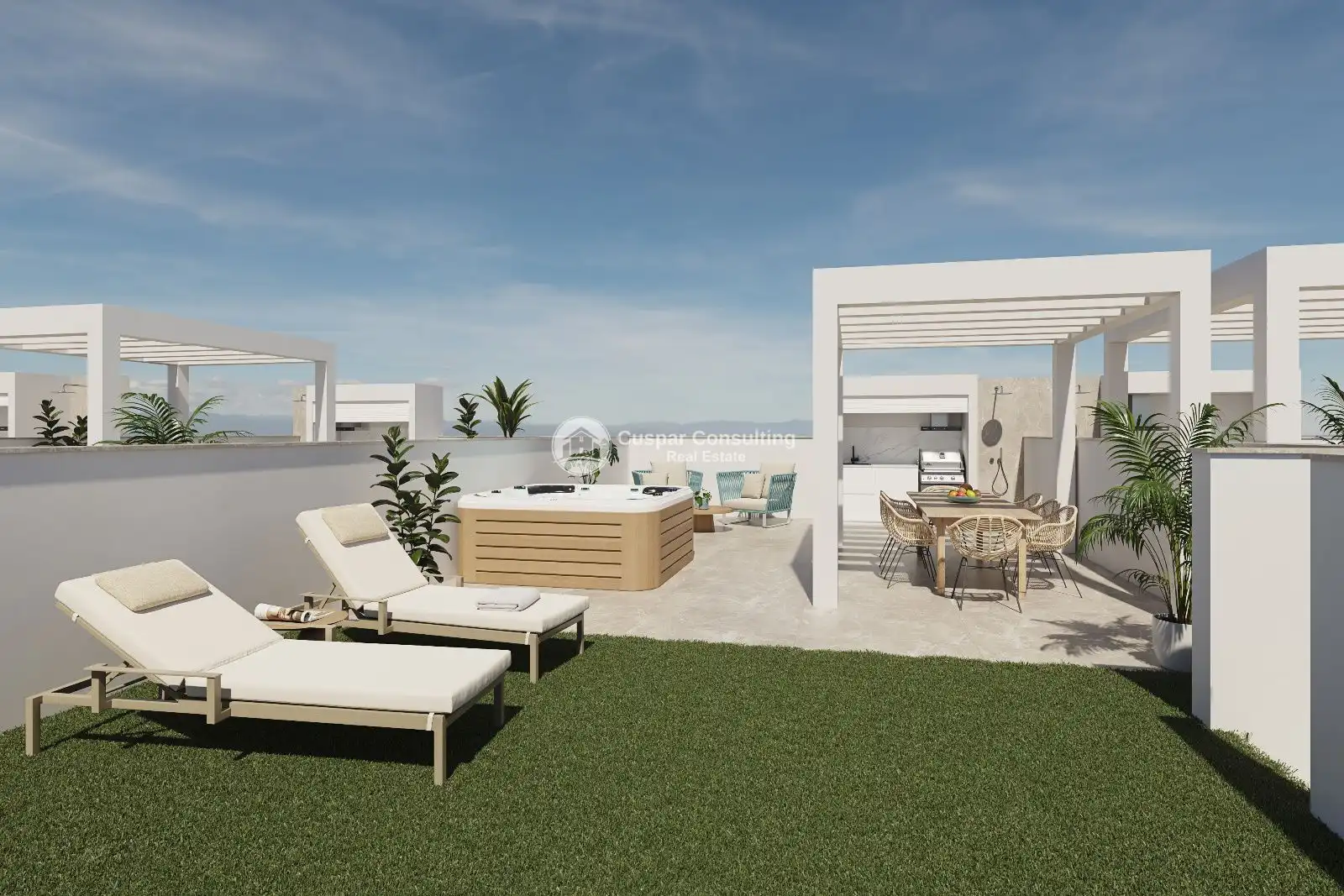 Terrassa de Apartament en venda en Pilar de la Horadada ciudad
