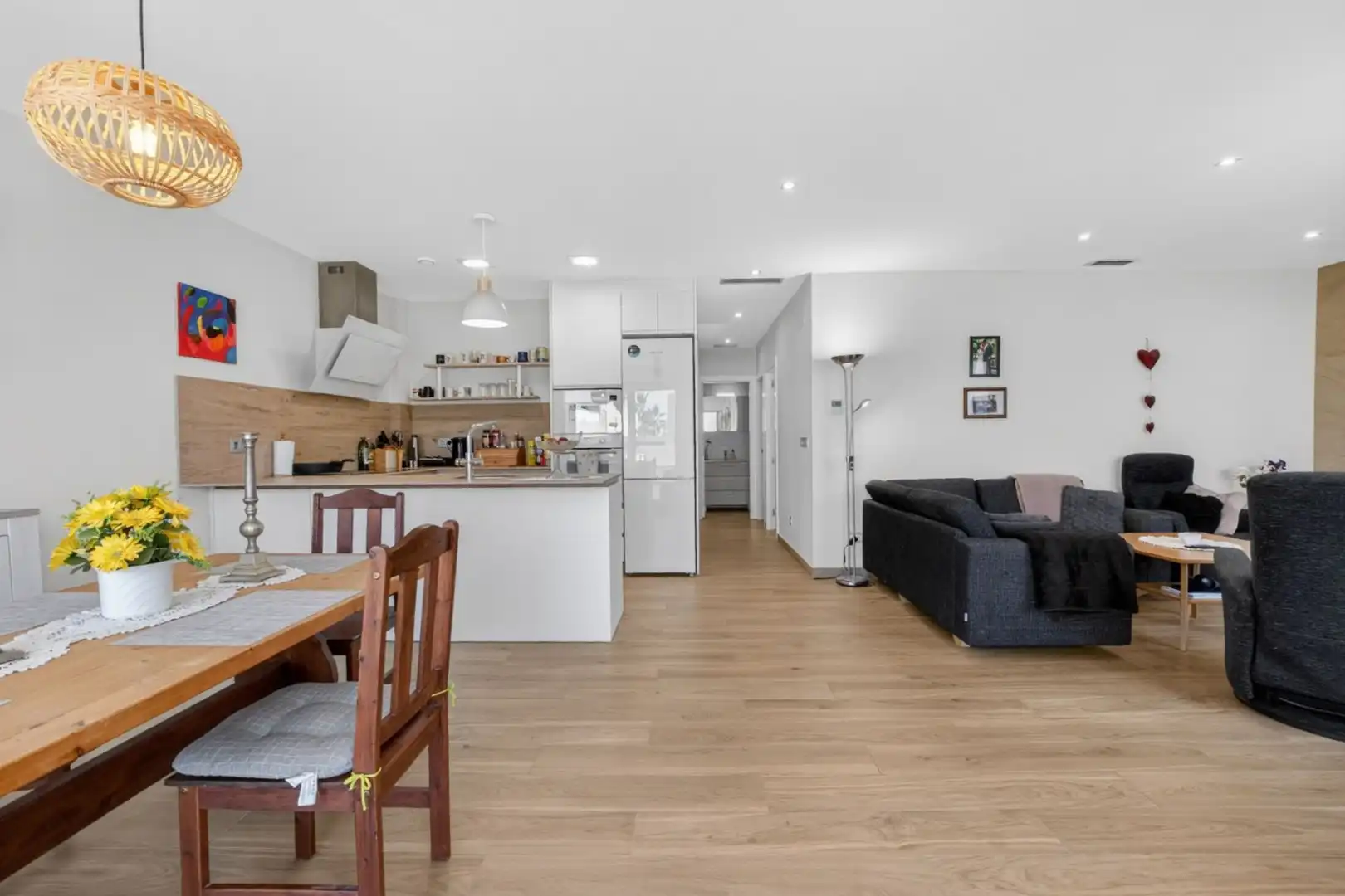 Cocina de Casa o chalet en venta en Rojales con Aire acondicionado, Jardín privado y Terraza