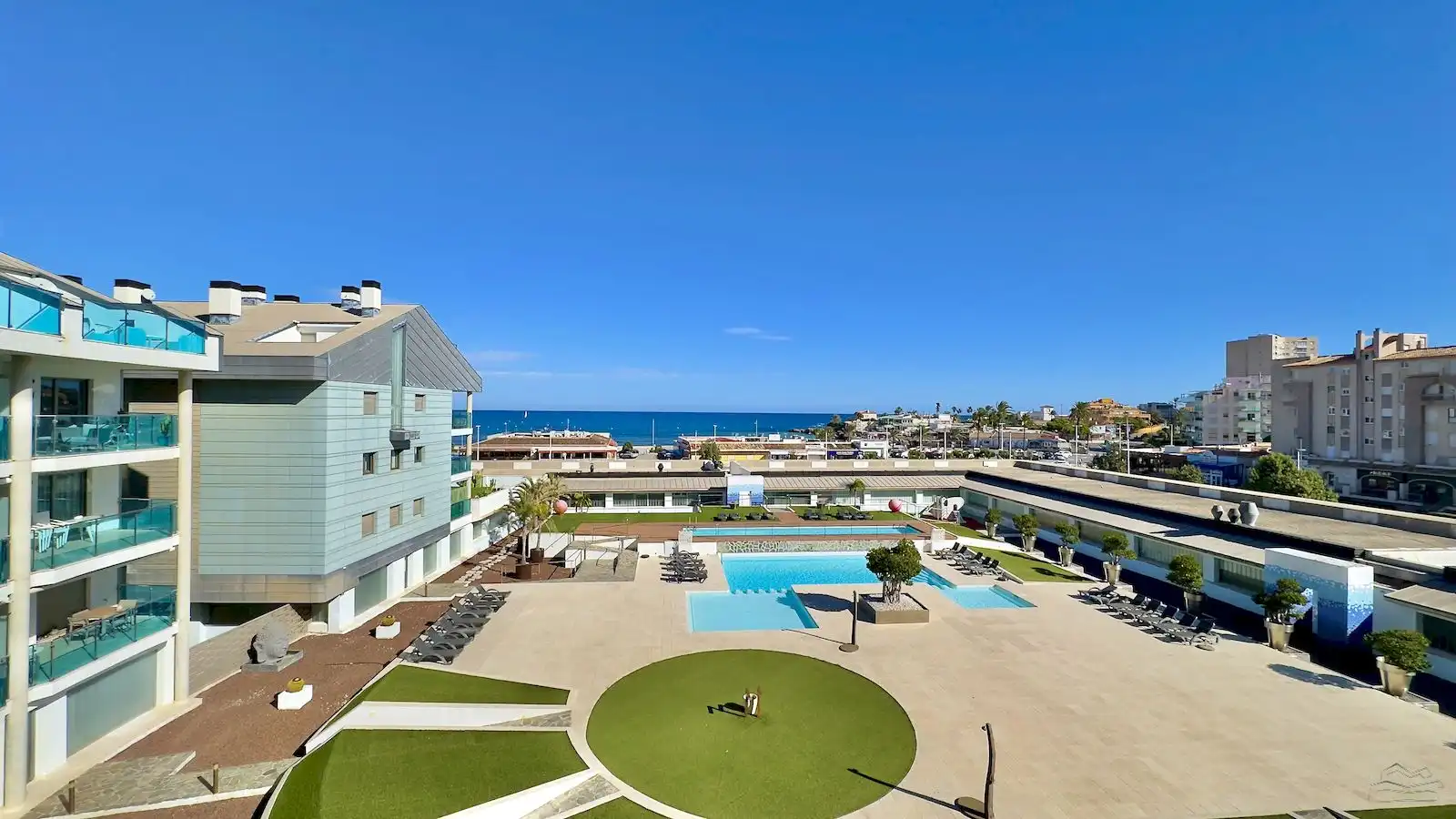 Terrassa de Apartament en venda en Jávea / Xàbia amb Aire condicionat, Calefacció i Jardí privat