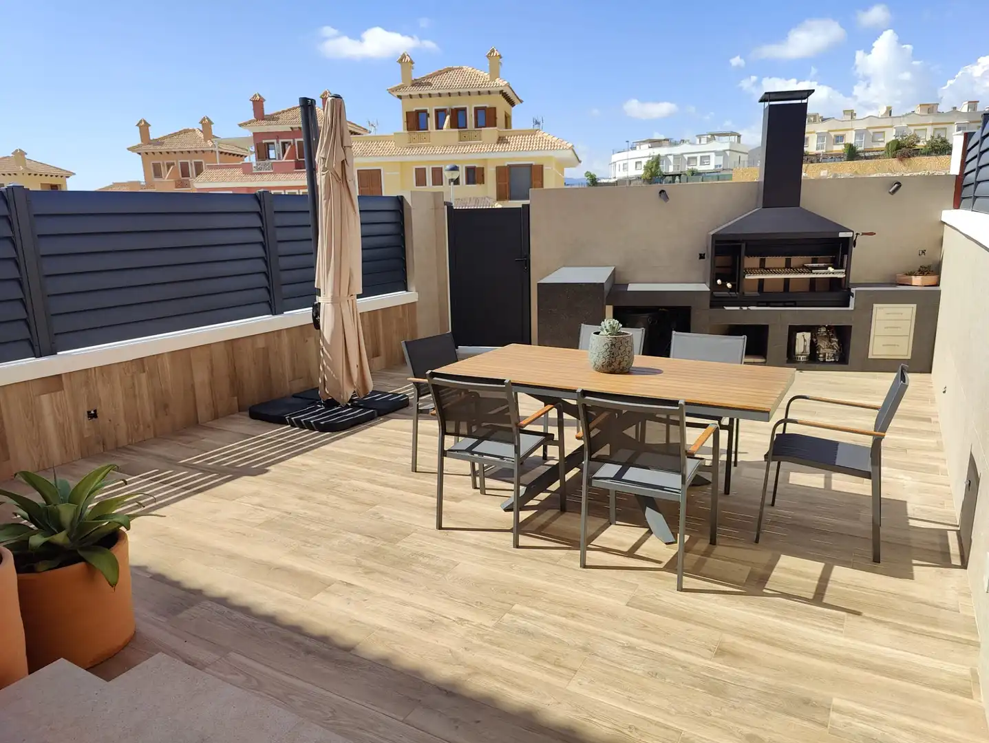 Terraza de Casa adosada en venta en Finestrat con Aire acondicionado, Terraza y Amueblado