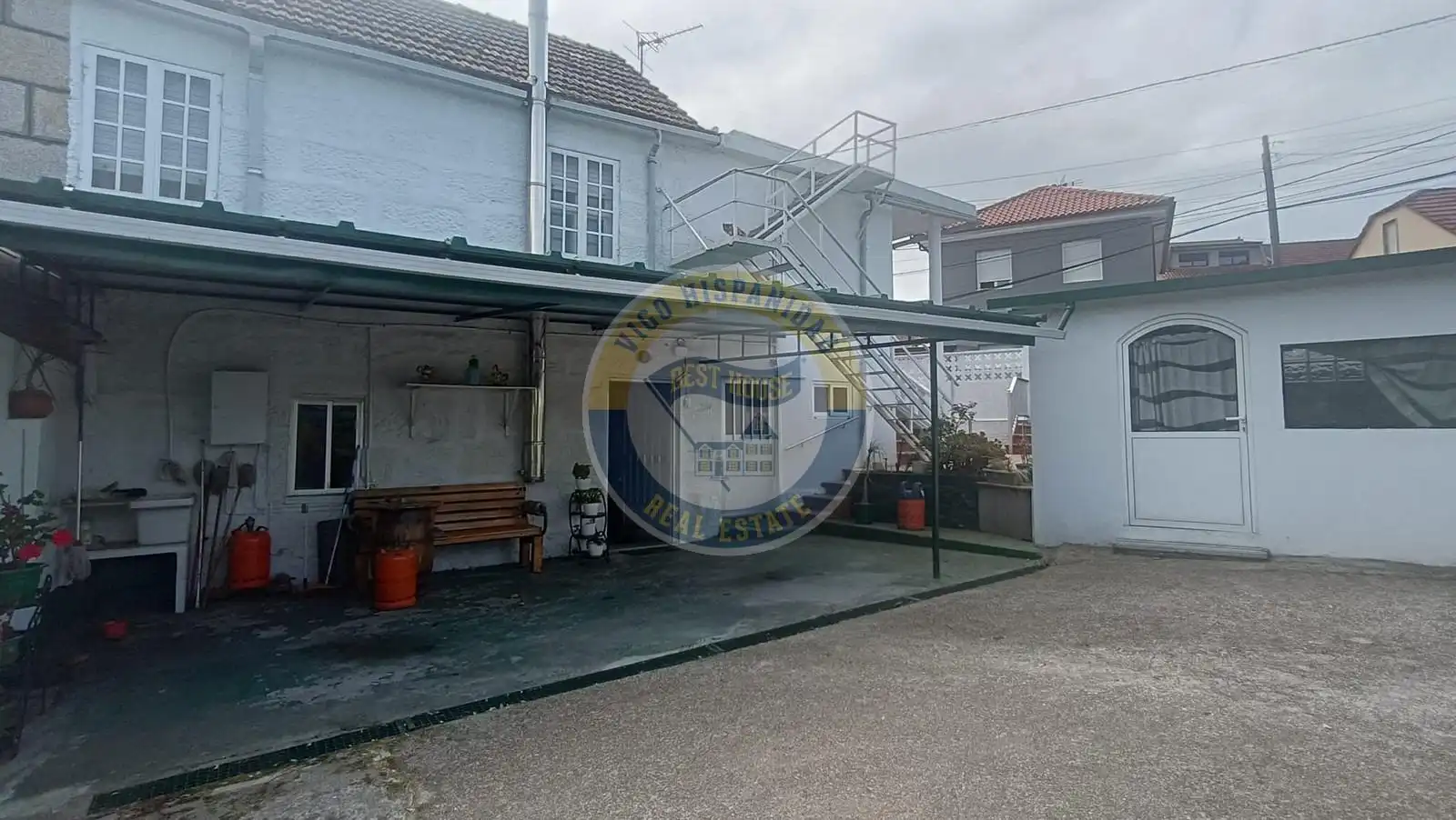 Vista exterior de Casa o chalet en venta en Vigo 