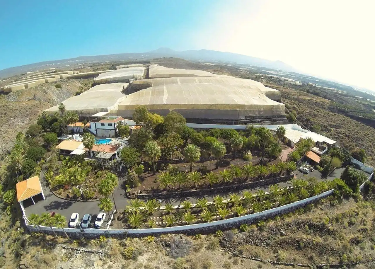 Vista exterior de Casa o xalet en venda en Guía de Isora amb Aire condicionat, Jardí privat i Terrassa