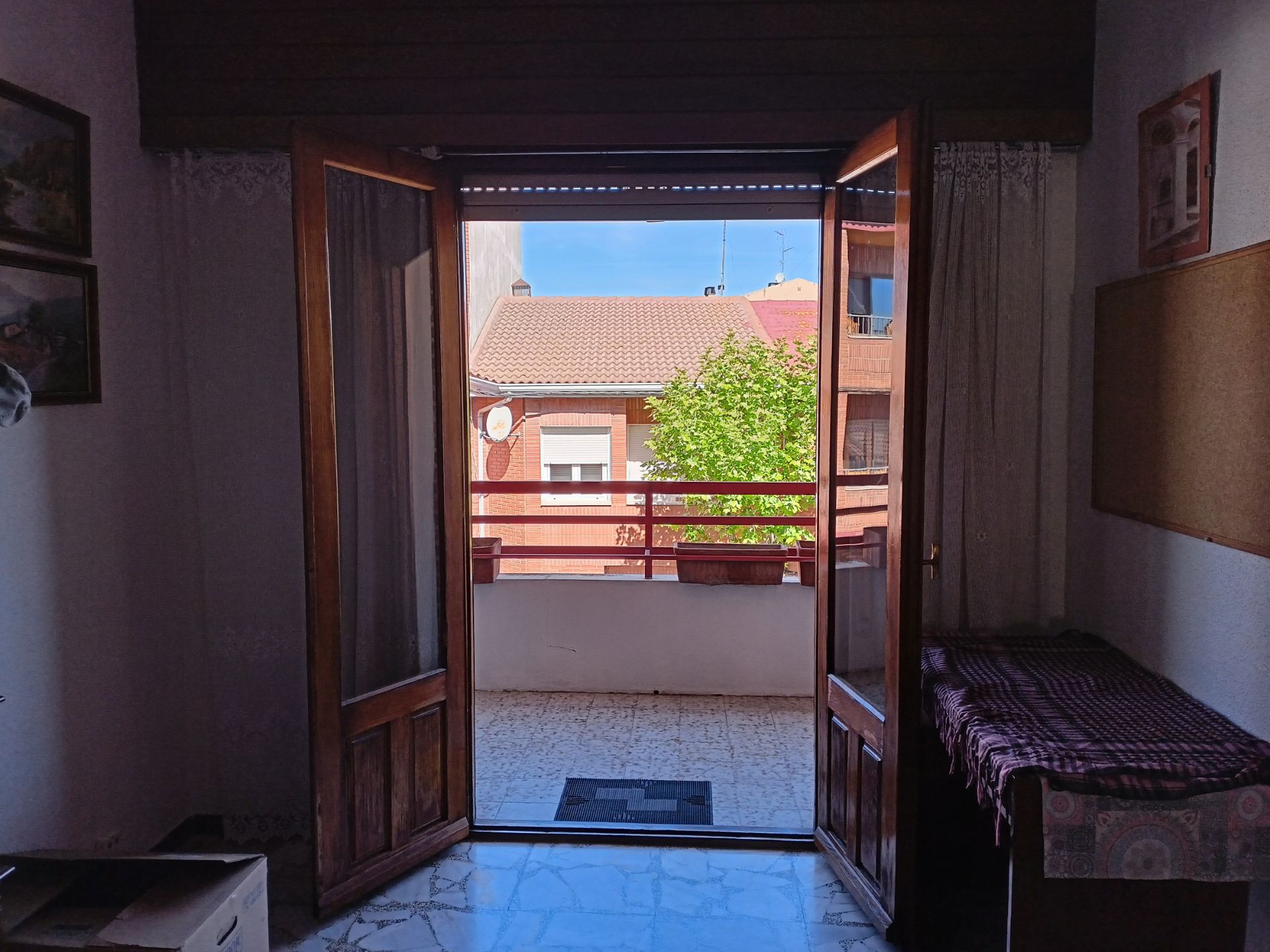 Balcony of Flat for sale in Pedrajas de San Esteban  with Heating, Furnished and Balcony