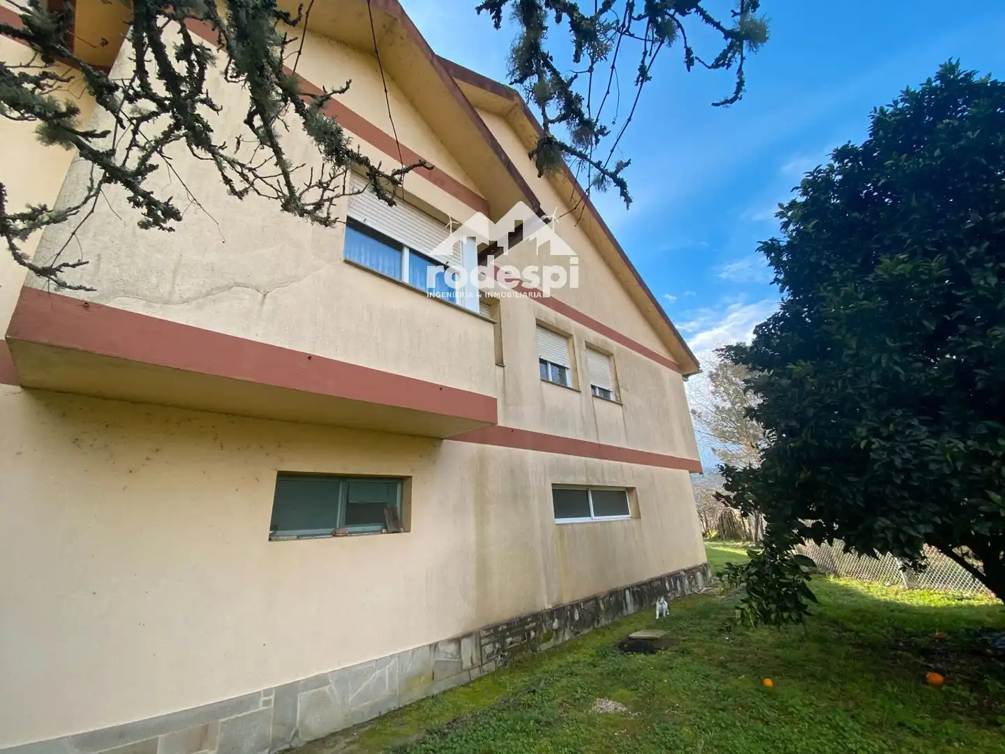 Exterior view of Houses for sale in Crecente  with Heating, Storage room and Swimming Pool