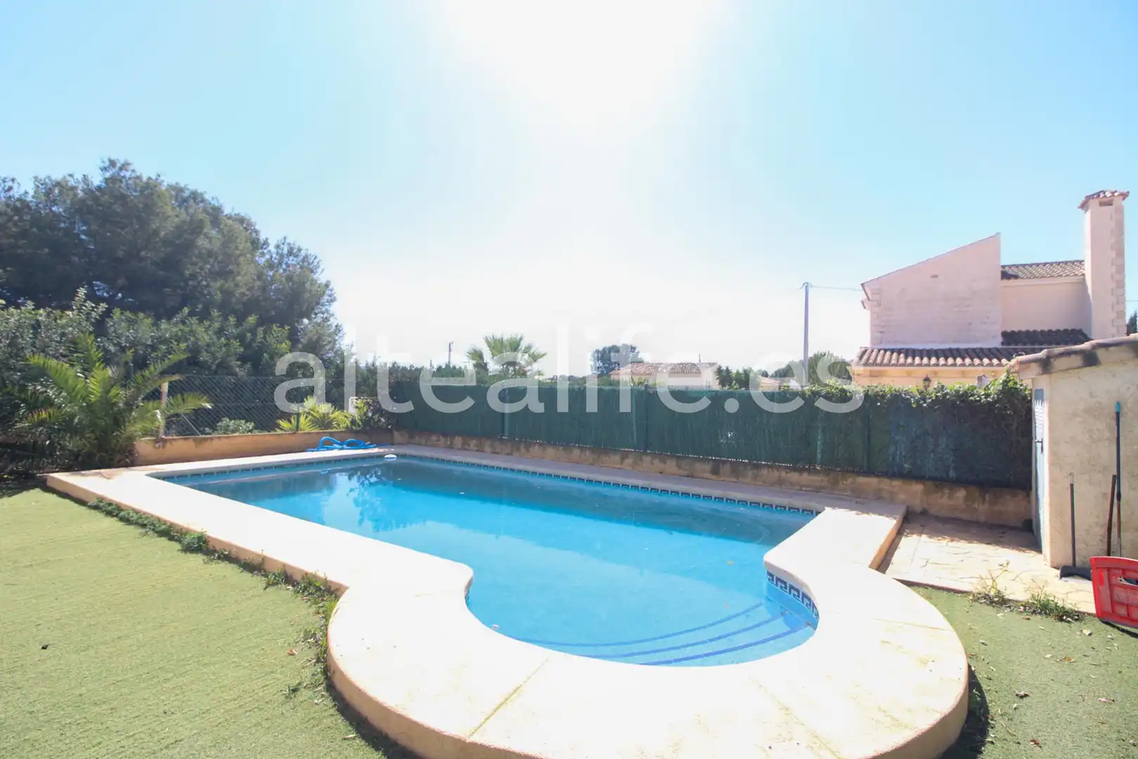 Piscina de Casa o chalet en venta en La Nucia con Aire acondicionado, Calefacción y Jardín privado