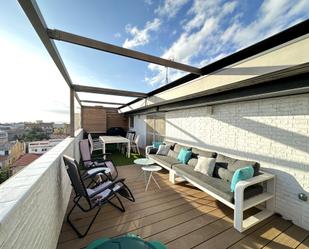 Terrace of Attic for sale in Badalona  with Air Conditioner, Heating and Parquet flooring