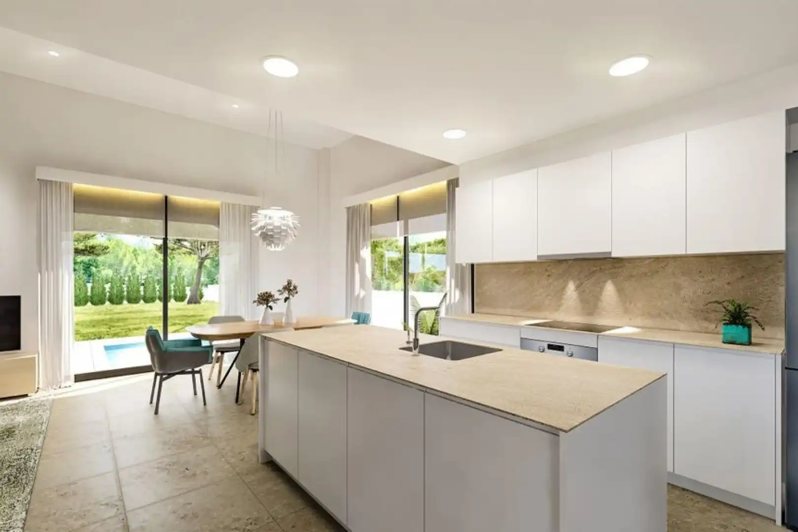 Detached house with pool for sale in Golf Bahía, imagen 2