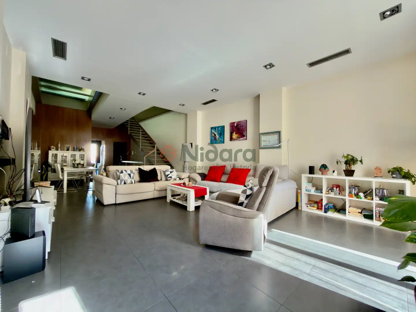 Sala de estar de Casa o chalet en venta en Martorell, Barcelona