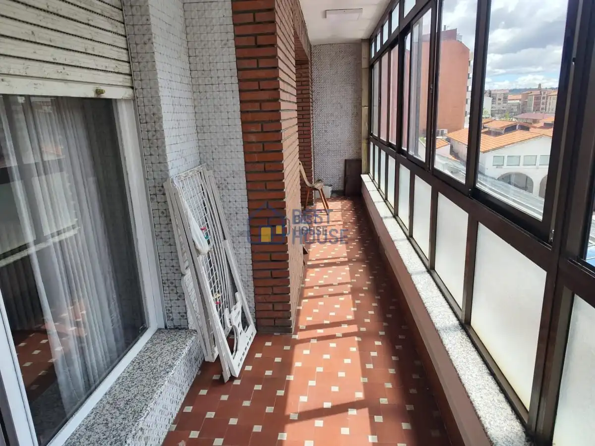 Balcony of Flat for rent in León Capital   with Heating, Parquet flooring and Terrace