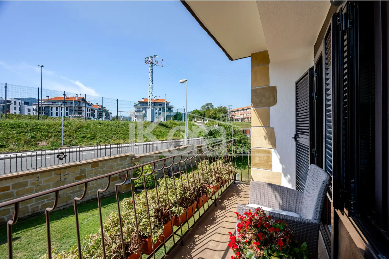 Terrassa de Casa o xalet en venda en Lasarte-Oria amb Calefacció, Jardí privat i Parquet