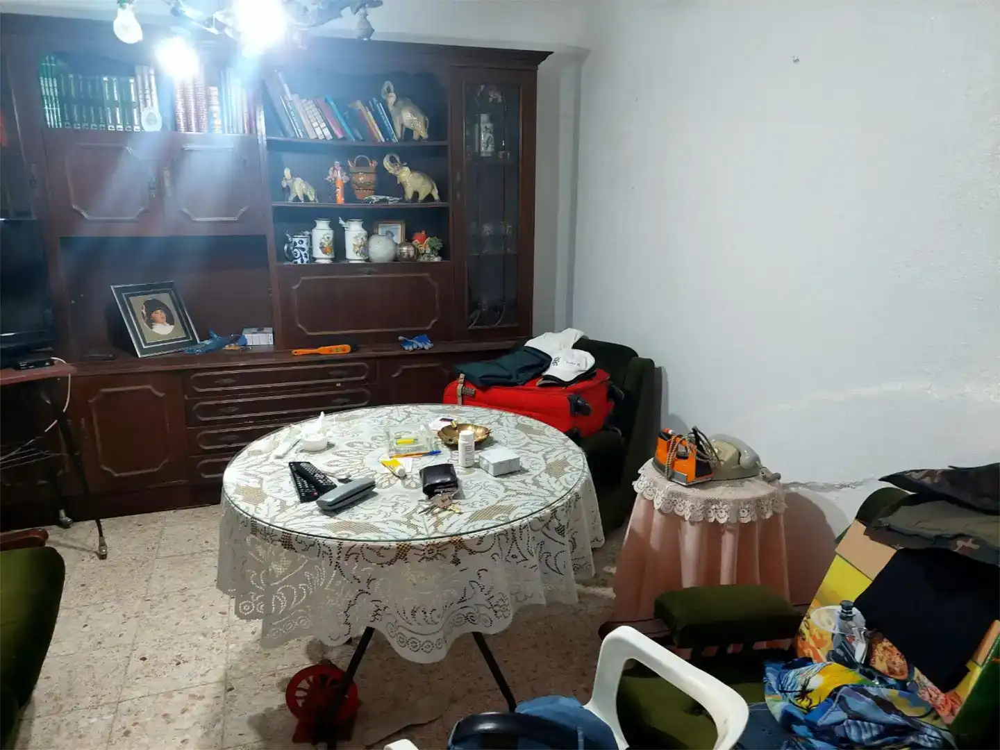 Sala d'estar de Casa adosada en venda en Bodonal de la Sierra