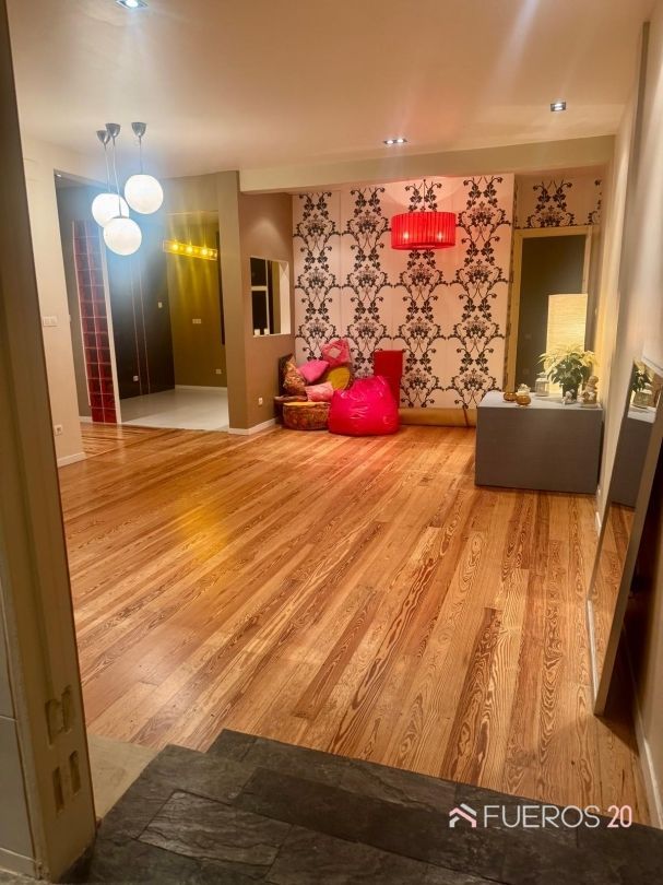 Living room of Flat for sale in Sestao   with Heating and Furnished