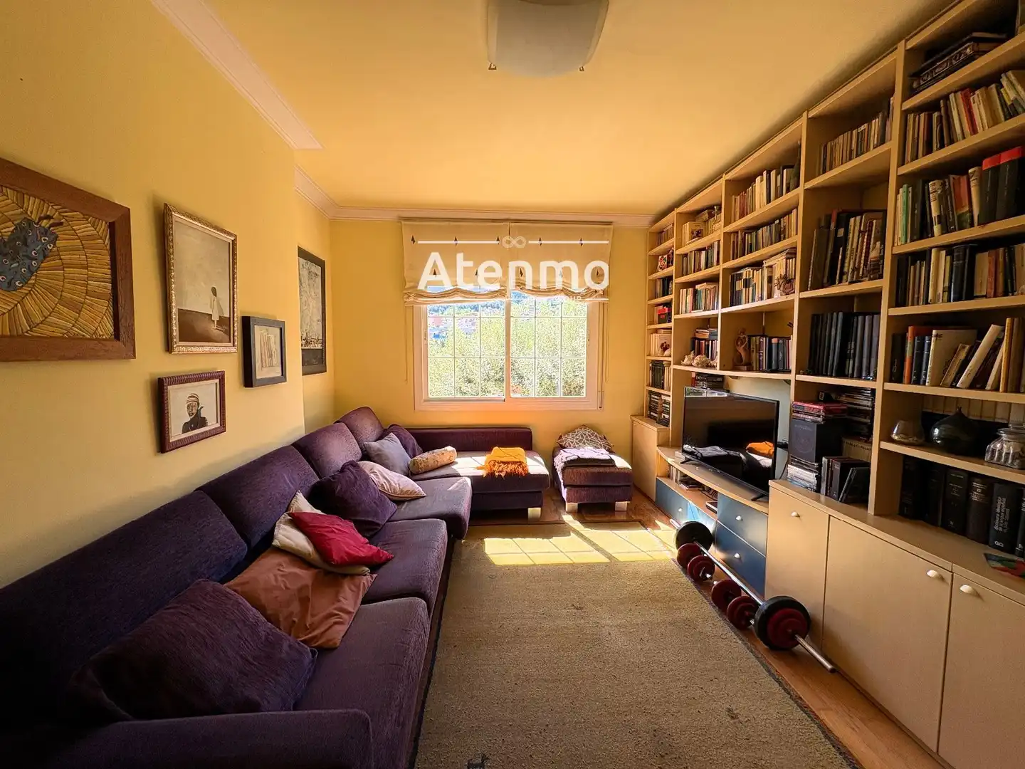 Sala de estar de Casa o chalet en venta en Barcelona con Aire acondicionado, Calefacción y Jardín privado