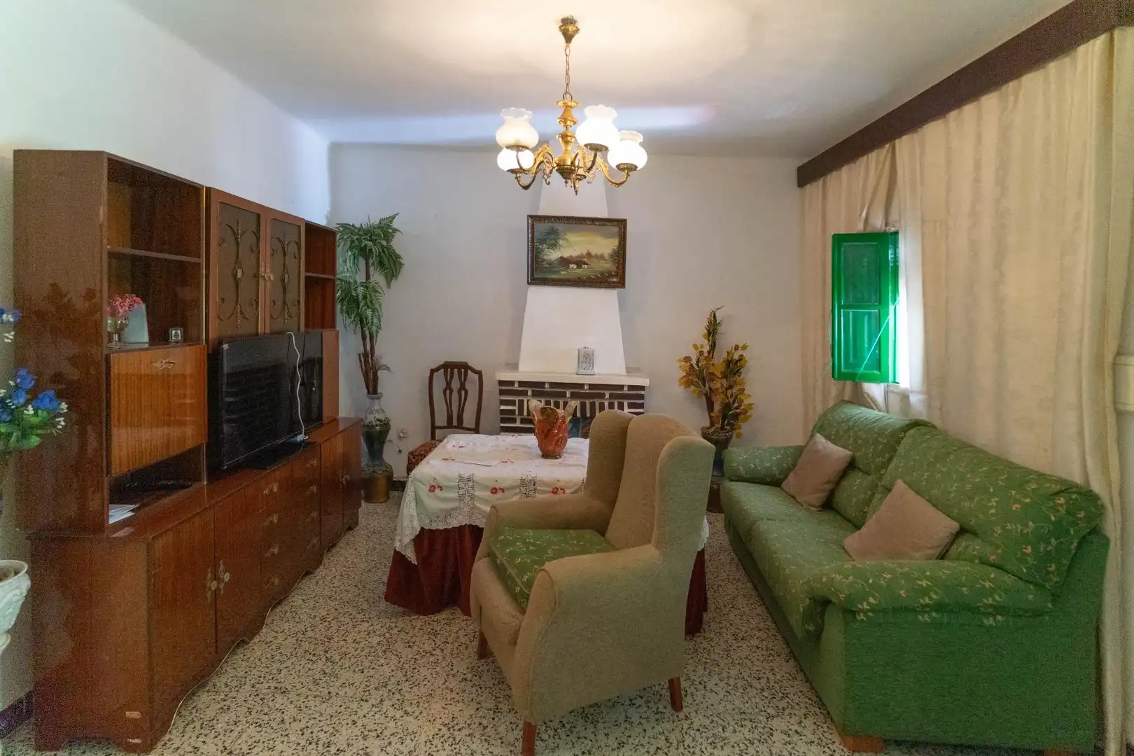 Sala de estar de Casa o chalet en venta en Alhaurín El Grande con Jardín privado, Terraza y Trastero