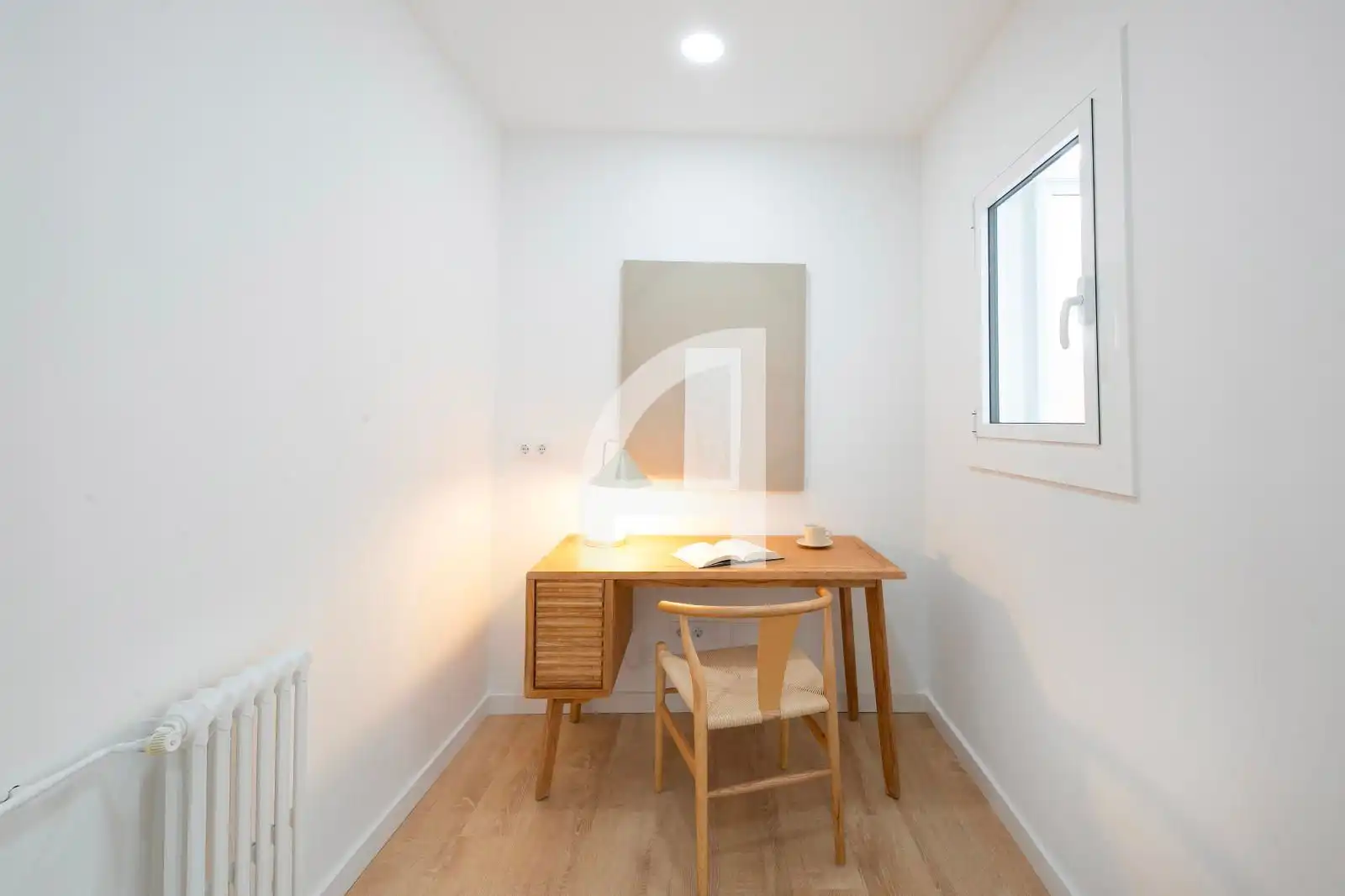 Schlafzimmer von Wohnung zum Verkauf in Barcelona mit Klimaanlage, Heizung und Parkett