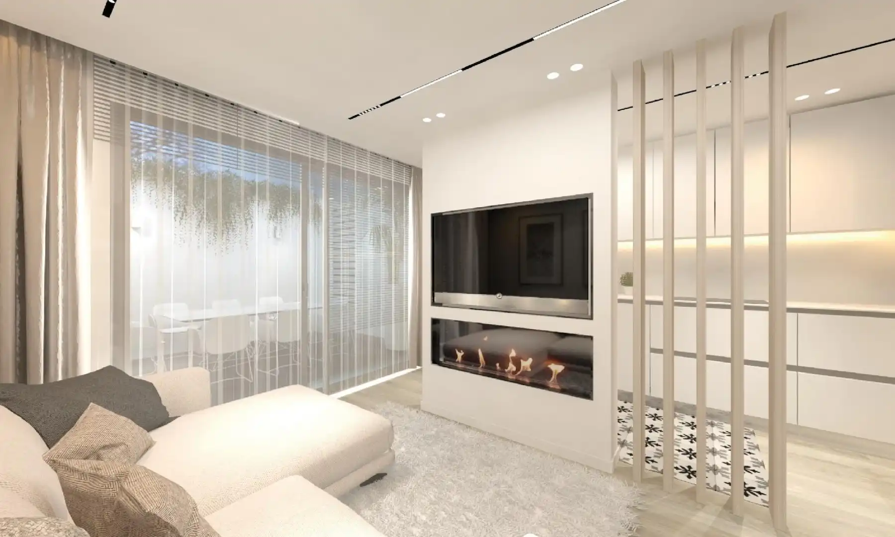 Living room of Ground floor for sale in Sant Boi de Llobregat  with Private garden, Terrace and Balcony