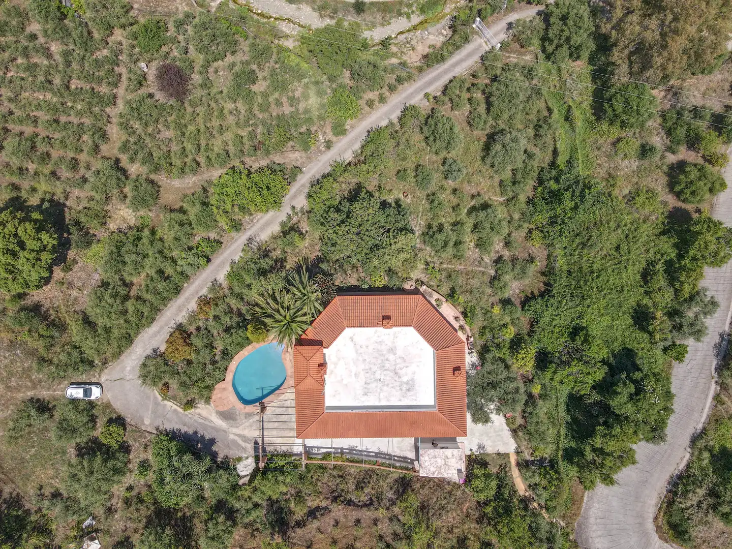 Exterior view of Houses for sale in Monda  with Air Conditioner, Private garden and Storage room