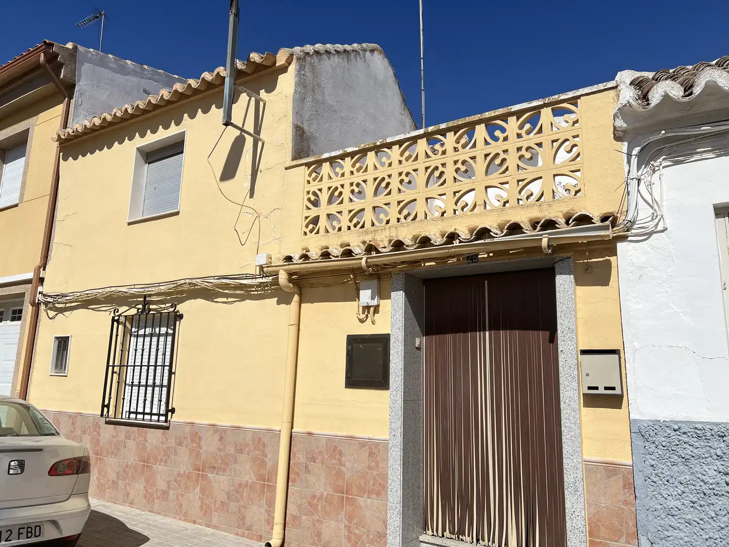 Vista exterior de Casa o chalet en venta en Herencia con Amueblado, Horno y Lavadora