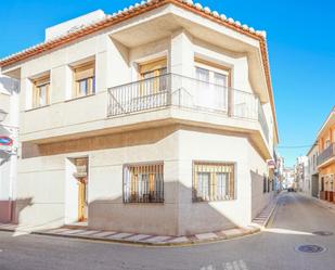 Exterior view of Single-family semi-detached for sale in Gata de Gorgos  with Air Conditioner and Terrace