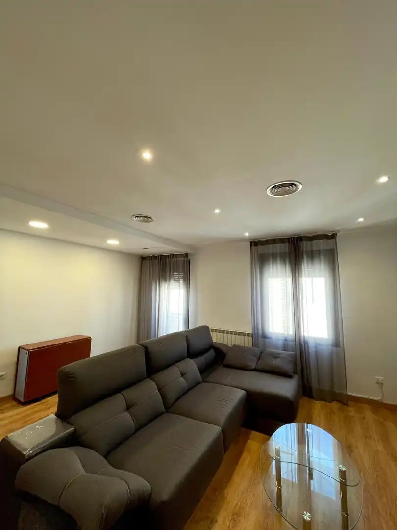 Sala de estar de Piso en venta en Monzón con Aire acondicionado, Calefacción y Amueblado