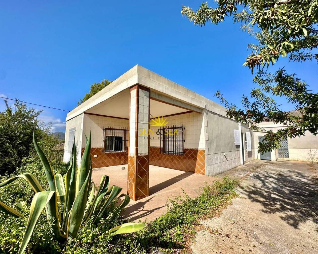 Exterior view of House or chalet to rent in Hondón de las Nieves / El Fondó de les Neus  with Private garden, Furnished and Washing machine