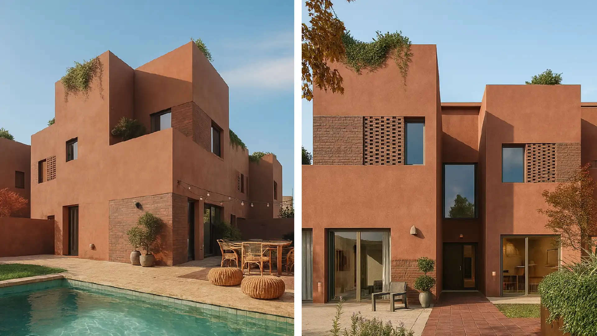 Exterior view of Houses for sale in Rafelbuñol / Rafelbunyol  with Air Conditioner